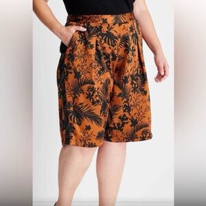 Floral Print Women's Shorts
